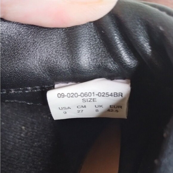 Roper Womens Timeless Basic Brown Leather Slip-On Shoes 9 - Picture 8 of 9